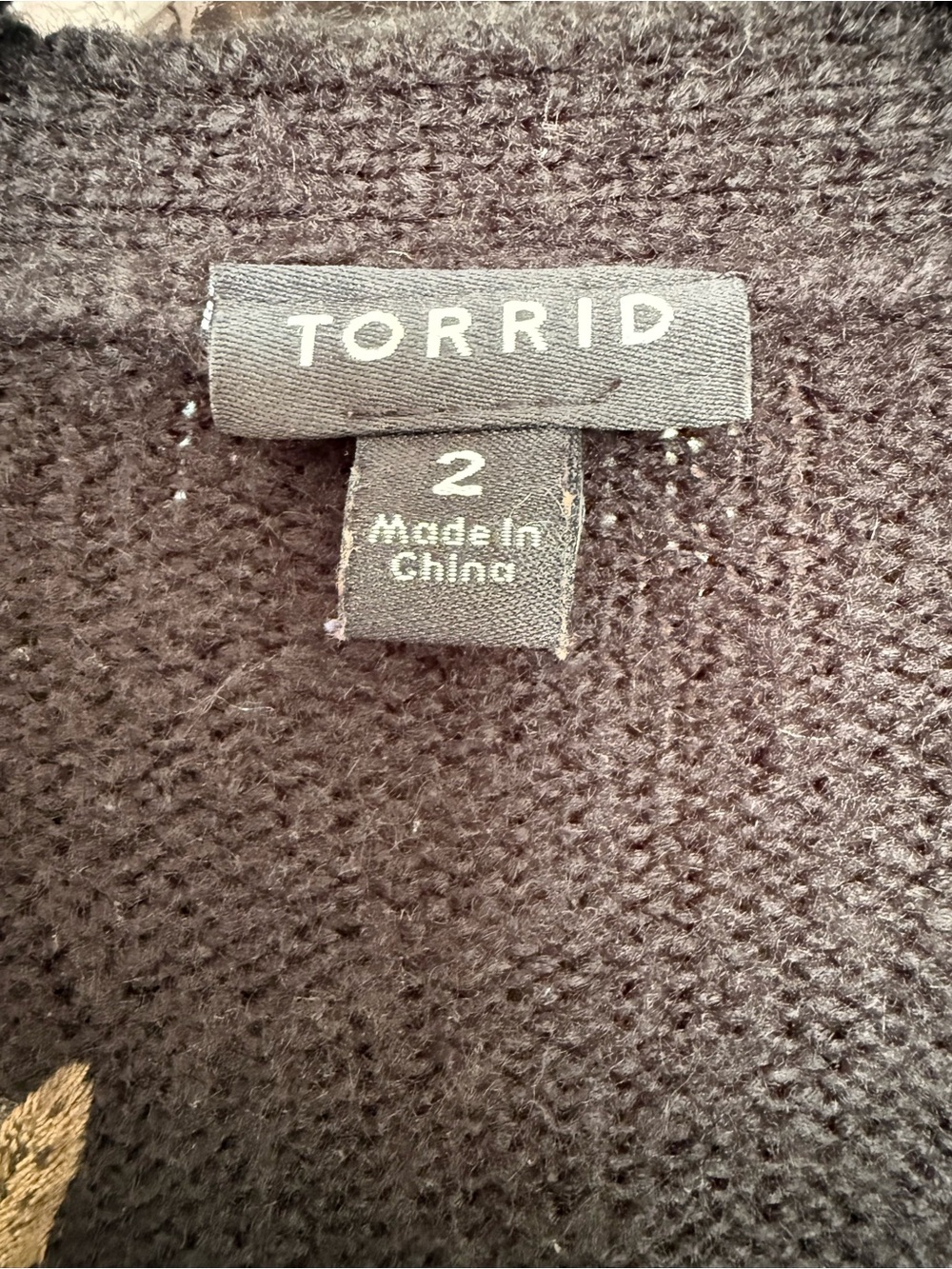 Torrid Floral Embroidered Cardigan Duster - Picture 3 of 9